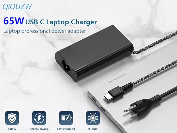 HP 65W Laptop Charger