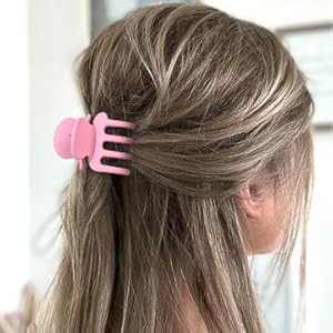 pink claw clips
