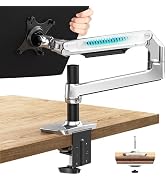 Ergounion Single Monitor Arm Desk Mount, Holds Screens up to 40 Inches and 25 lbs, Fully Adjustab...