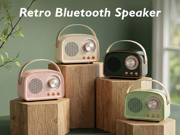 retro bluetooth speaker vintage decor