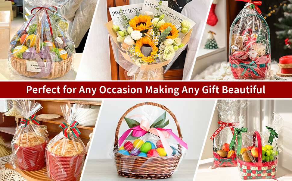 Gift Basket Wrap Roll