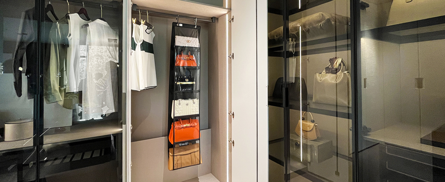 Over The Door Purse Organize