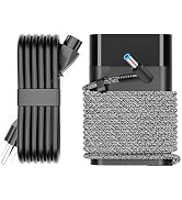 New Slim 65W Laptop Charger Compatible with HP EliteBook/Pavilion/Envy x360/Chromebook - Ultra-Th...