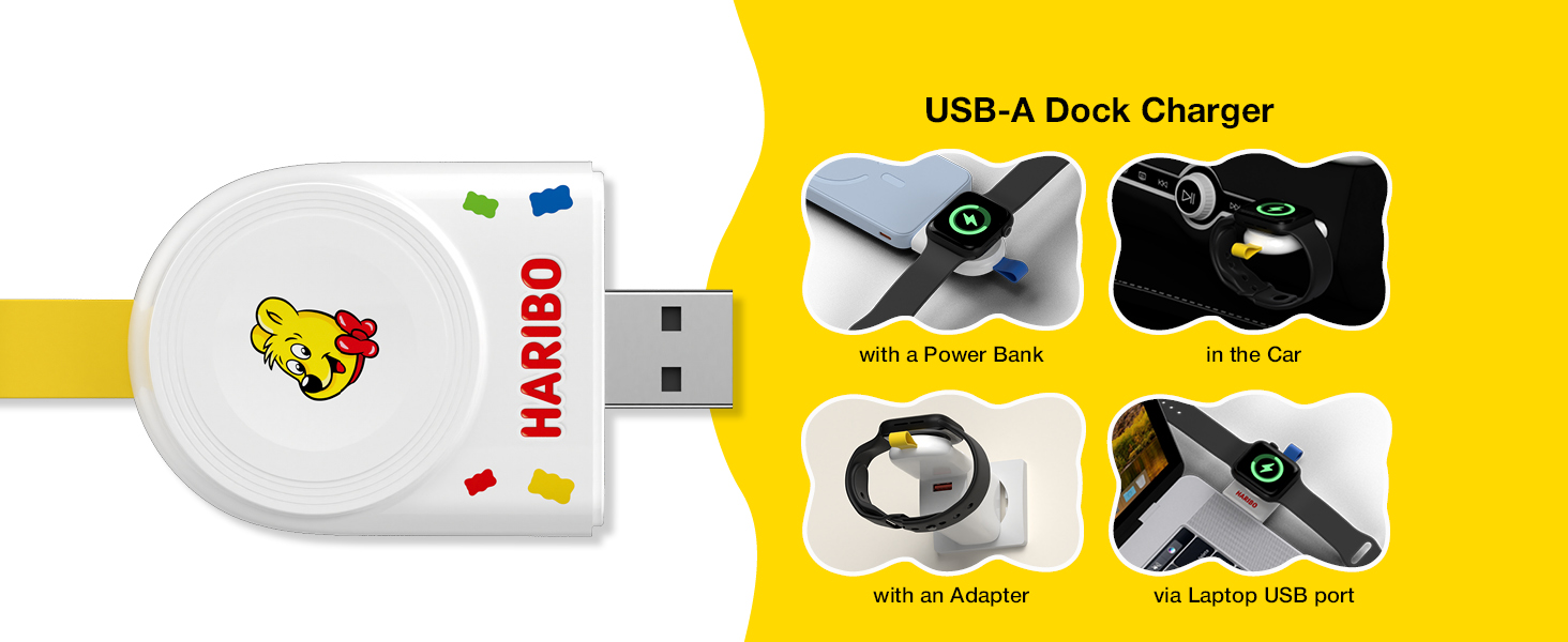 Haribo Wireless Charger for Apple Watch