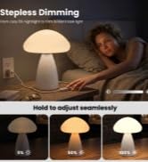 Mushroom lamp