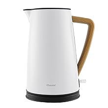 Chantal Cordless Oslo Electric Kettle, 1.8 quart, Matte White