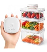 VOYOR Handheld Vacuum Sealer for Food, Compact Cordless Fresh Food Saver | Palm-Sized, One-Touch ...
