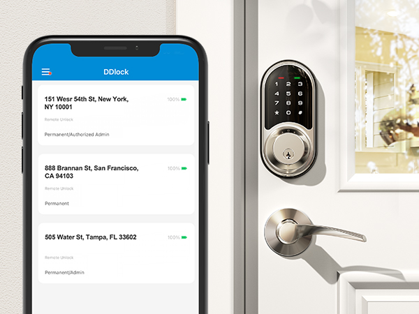 smart door locks for front door