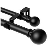 Double curtain rod