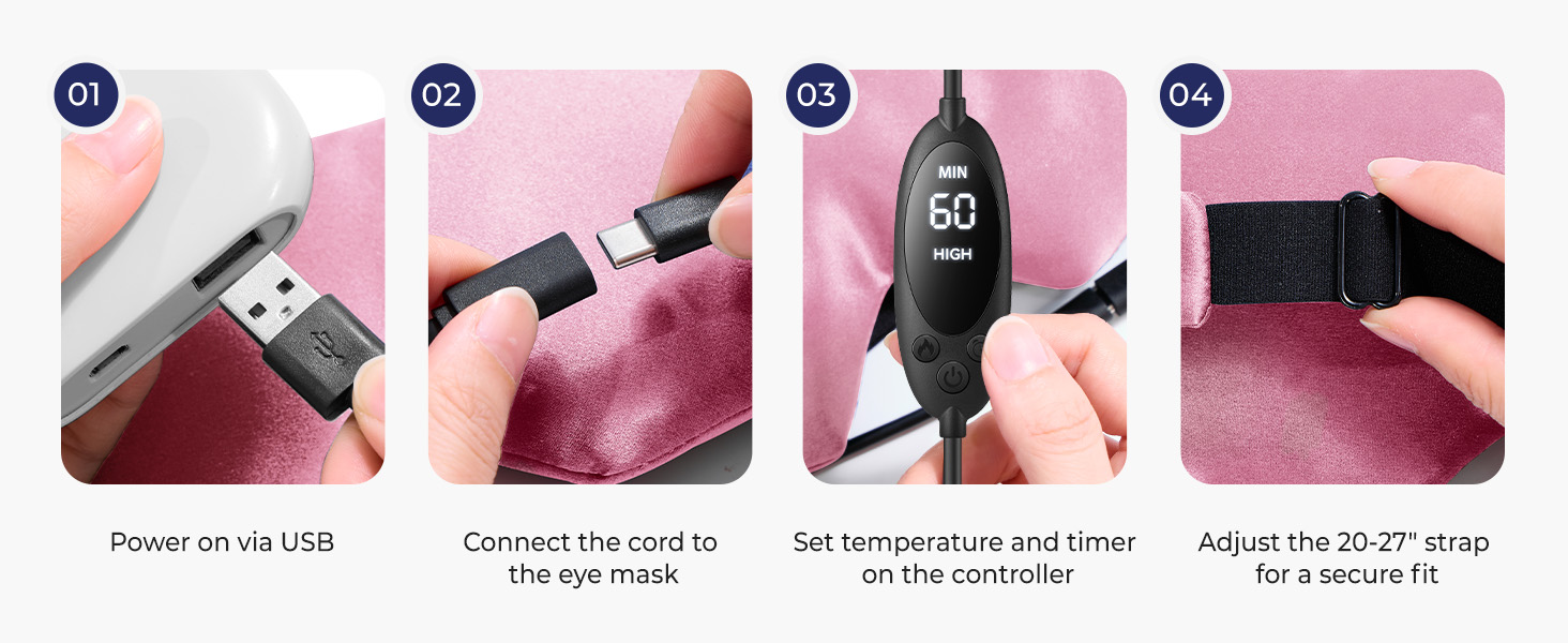 USB Eye Heating Pad