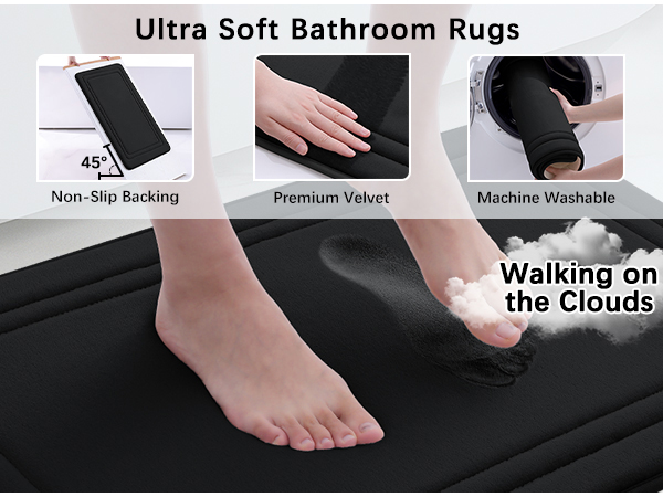 Grandaily Memory Foam Bath Mat