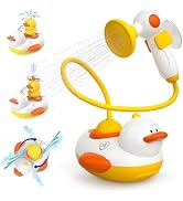 Baby Bath Shower Head -Cute Duck Bathtub Toys with Shower Heads