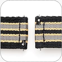 20mm 22mm Quick Released Nylon Watch Band with Stainless Steel Buckle