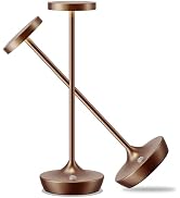 Willdoak Cordless Table Lamp Rechargeable - 6000mAh LED Battery Operated Table Light - Portable T...