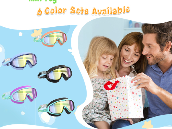 kids goggles for swimming 8-12