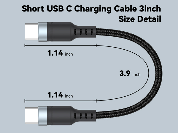 carplay usb c short cable