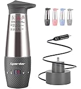 12V Car Kettle Boiler,Spardar Portable Electric Heater Cup,Travel Kettle Fast Water Boiler & Heat...
