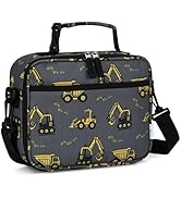 VASCHY Lunch Box Bag for Kids, Reusable Insulated Bento Box Containers Coolers for Toddler Boys w...