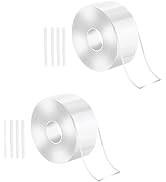 2Pcs Transparent Creative Nano Tape Bubbles, DIY Multiple Play Methods Intellectual Development N...