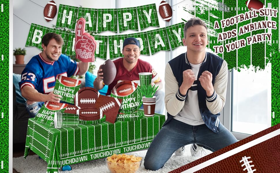 Football Birthday Party Decorations