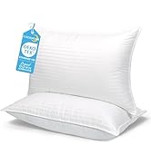 COZSINOOR Bed Pillows for Sleeping Queen Size - Hotel Quality Set of 2 - Breathable Cooling Down ...