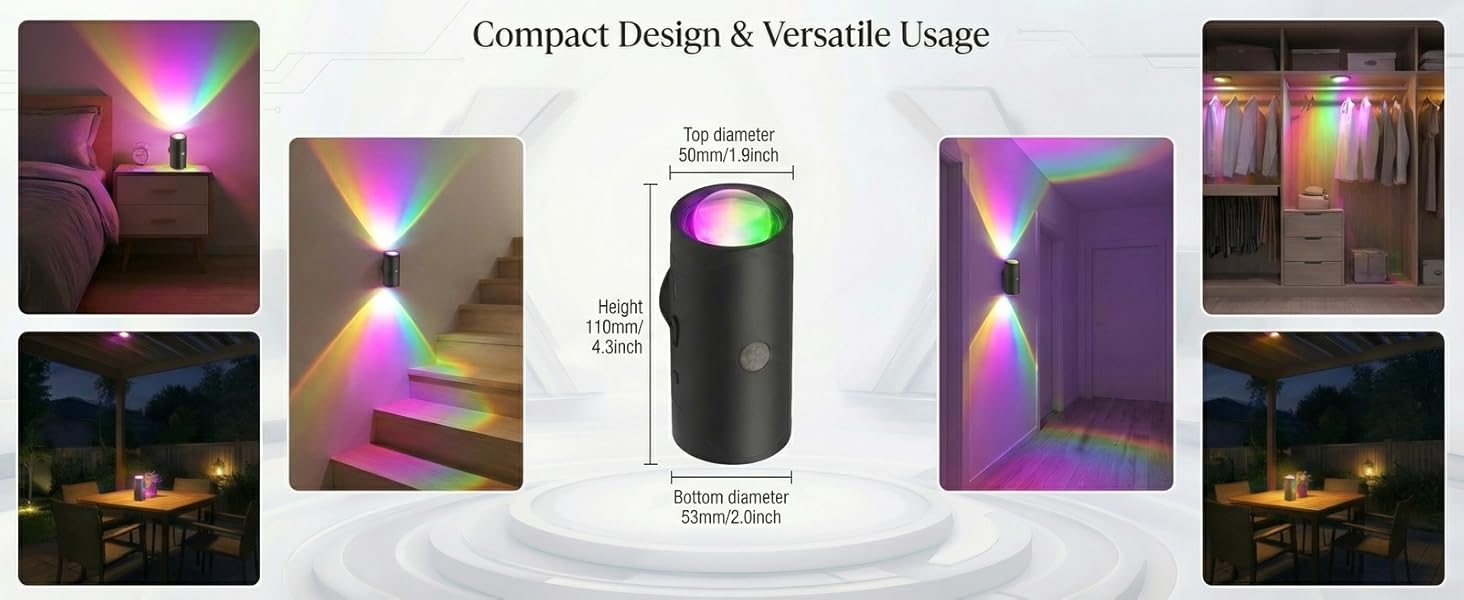 Compact Design & Versatile Usage