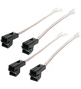 RED WOLF Car Door Speaker Install Wire Harness Adapter Connector for Chevy GMC Silverado Sierra 1...
