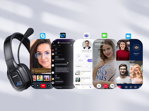 bluetooth headset with microphone