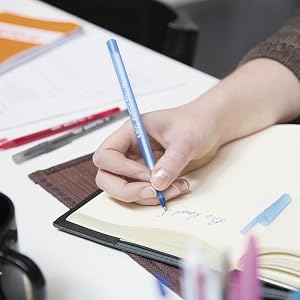 bic round stic xtra life pens in use
