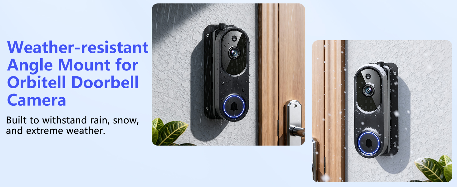weatherproof doorbell holder for Orbitell