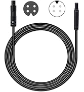 Aienxn 4 Pin 10FT Male to Female Backup Camera Extension Cable, Rear View Camera Extension Cord f...