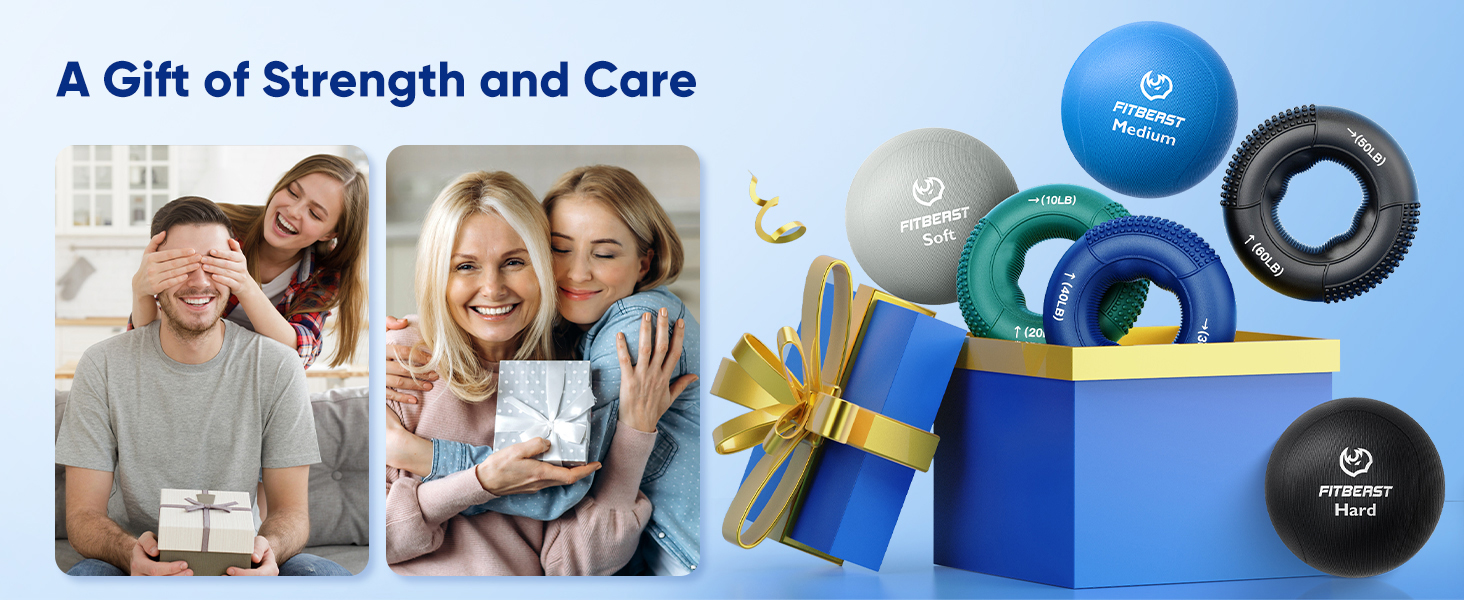a woman and a woman holding a gift box