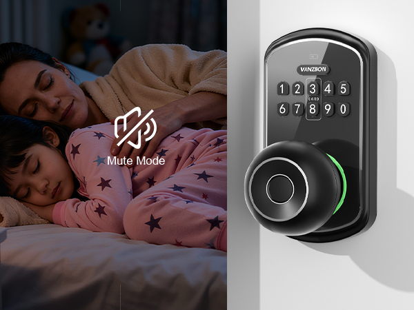 code doorknob with lock