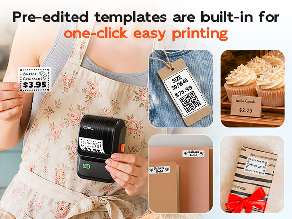 label maker different sizes