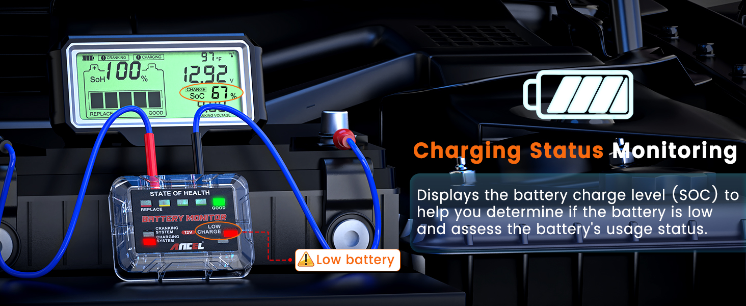 bluetooth battery monitor