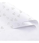 RUSPEPA 20 Sheets Flower Wrapping Paper, Love Waterproof Floral Bouquet Wrapping Paper, Florist S...