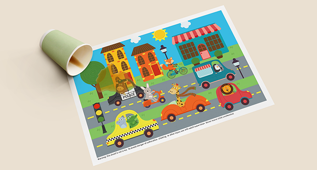 disposable placemats for baby