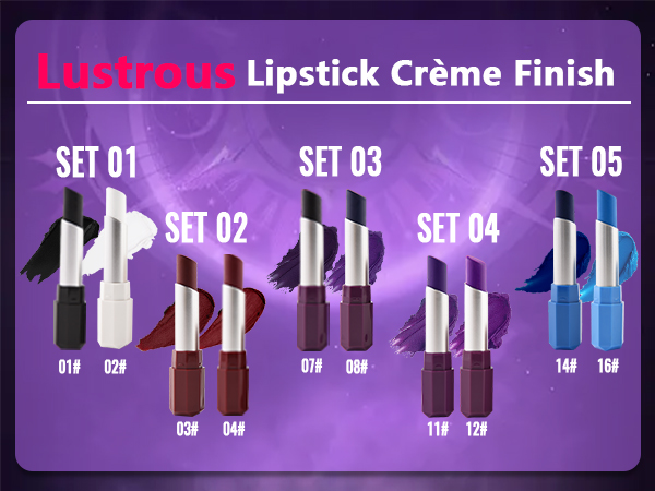 HHLTOH 2Pcs Matte Lipsticks for Women