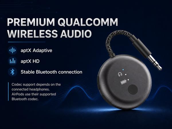 soundjet r1 with aptx adaptive and aptx hd codec compatibility