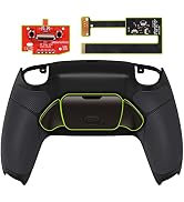 eXtremeRate Black Real Metal Buttons (RMB) Version Rise 2.0 Remap Kit for PS5 Controller BDM-010 ...