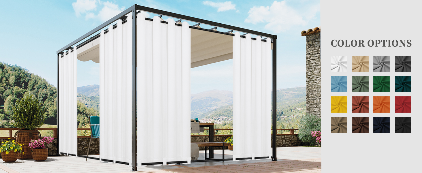 outdoor curtains