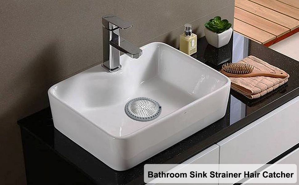 bathroom sink drain strainer