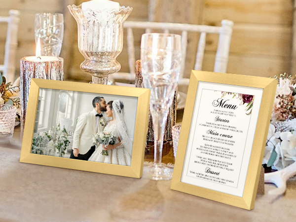 gold 5x7 frame