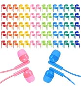XOSDA 30 Pack Bulk Kids Earbuds for Classroom School Library, Student Wired Headphones Wholesale ...