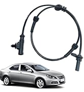 Polcatay ABS Wheel Speed Sensor, Sensitive Response Anti-Lock Brake System Sensor, High Temperatu...