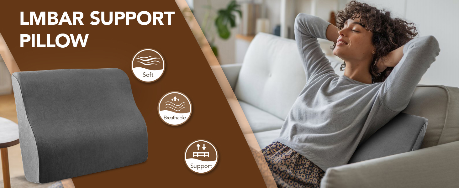 lumbar support pillow for recliner