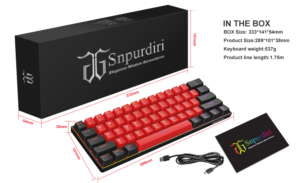 60% percent gaming keyboard mechanical