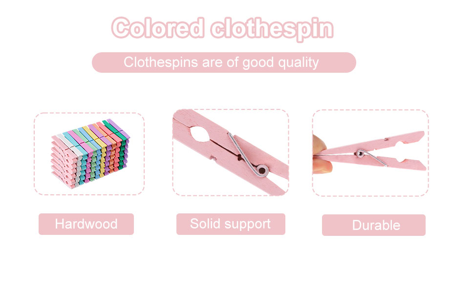 Wooden Clothes Pins