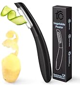 CUZAFO Professional Vegetable Peeler – Ultra Sharp Stainless Steel Blade – Effortless & Safe Peel...