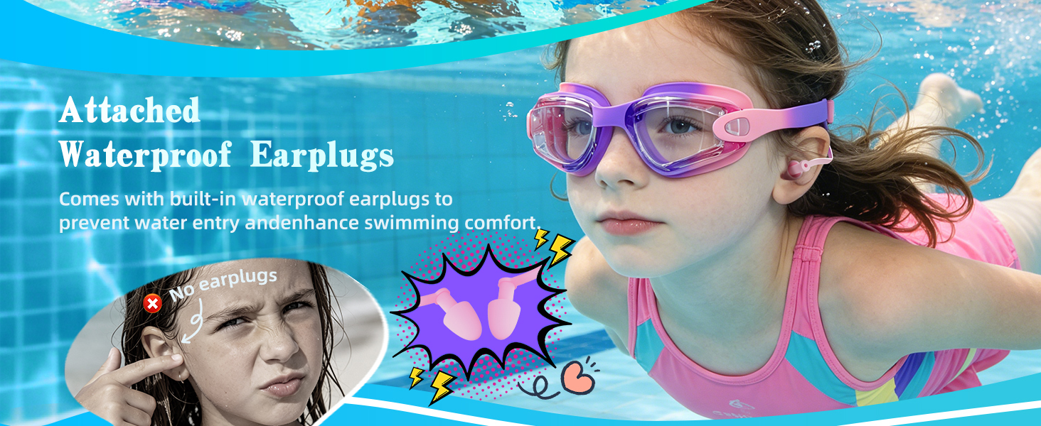 Swimming Glasses for Girls